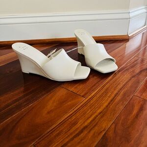 NWT a new day White Wedge Sandals